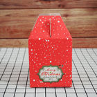 Classic Recycled Paper Sweet Box Merry Christmas Gift Packaging