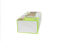 Light Green Cardboard Handmade Toy Box Customized Size With Window