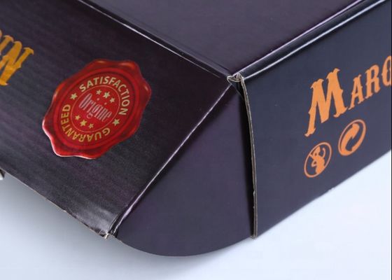 320gsm ανακυκλωμένα τοποθετημένα σε στρώματα μεταλλίνη ζαρωμένα κιβώτια συγκέντρωσης